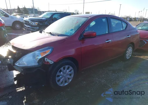 2019 Nissan Versa 1.6 Sv из США, поврежденный, VIN 3N1CN7AP4KL879143